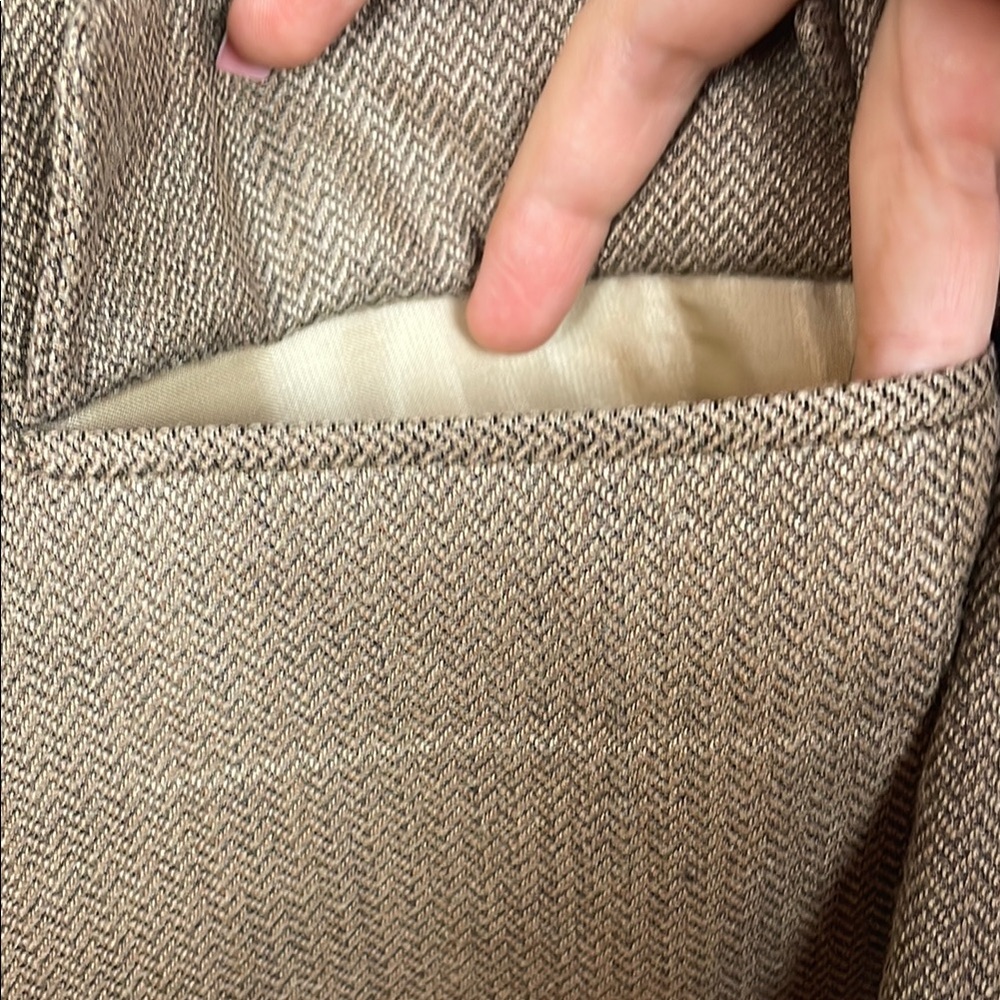 Versini 44S silk wool blend blazer suit jacket coat career academia collegiate - Picture 6 of 11